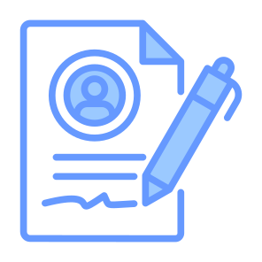 Contract, Signature, File, Document, Agreement, User icon
