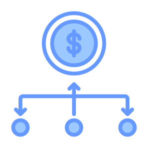 Digital Currency, Coins, Money, Networking, Dollar, Currency, Payment, Finance icon