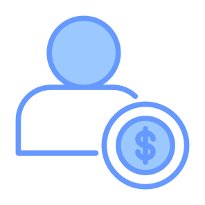 Investor, Money, Man, Dollar, Capital, User, Finance, Funding icon