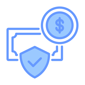 Security, Money, Shield, Dollar, Bill, Pay, Protection, Protected, Banking icon