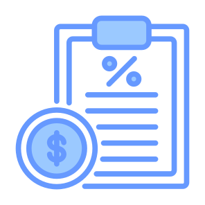 Taxation, Money, Document, Dollar, Percent, Percentage, Finance, Tax icon