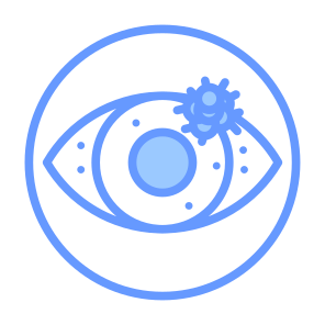 Eye Cancer, Eye, Cancer, Tumor, Cancer Cell icon