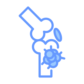 Osteosarcoma, Bone Cancer, Bone, Tumor, Cancer Cell icon