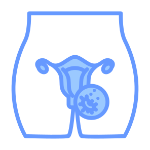 Ovarian Cancer, Cancer, Organ, Uterus, Ovaries icon