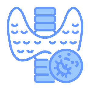 Thyroid, Cancer, Disease, Illness, Cancer Cell icon