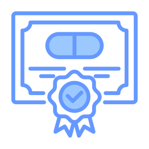 Certificate, Medicine, Pharmacy, Medication, Healthcare And Medical  icon