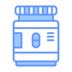 Medicine, Bottle, Pharmacy, Drugs, Pills, Healthcare And Medical icon