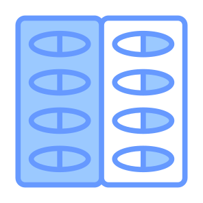 Medicine, Health, Pills, Vitamins, Blister Pack icon