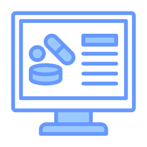 Online Pharmacy, Commerce, Medicine, Drugs, Pills, Pharmacy icon