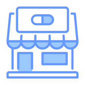 Pharmacy,  Medicine, Store, Healthcare And Medical, Buildings  icon