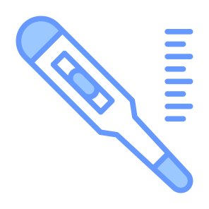 Thermometer, Health, Temperature, Fever, Illness icon