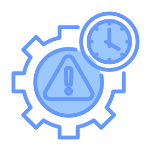 Crisis Management, Warning, Crisis, Management, Risk, Time icon