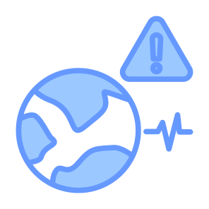 Earthquake, Warning, Attention, Earth, Disaster, Damage,  icon