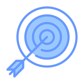 Objective, Arrow, Target, Goal, Dart Board, Targeting icon