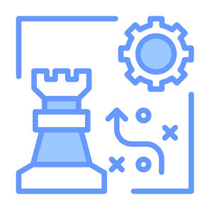 Strategic, Chess, Management,  Planning, Strategic Plan, Management icon