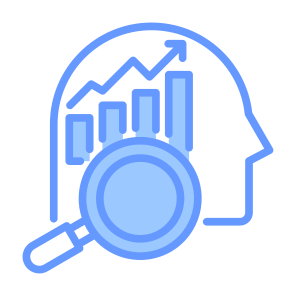 Analytical Skills, Head, Improvement, Growth, Analytical icon