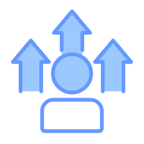 Improvement, Career, Growth, Skills, Success icon