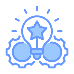 Innovation, Idea, Creative, Think Out Of The Box, Solution icon