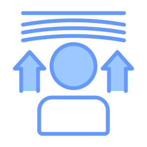 Resilience, People, Strong, Pressure, Flexibility  icon