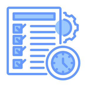Task Management, Project, Deadline, Duration, Task List  icon