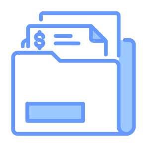 Folder, Dollar, Bill, Archive, Files And Folders icon