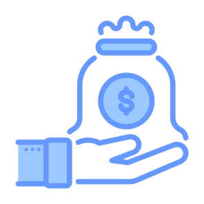 Money Bag, Currency, Cost, Hand Gesture, Money  icon