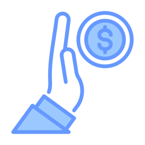 Money Refuse, Refuse, Money, Dollar, Decline, Hand Gesture icon