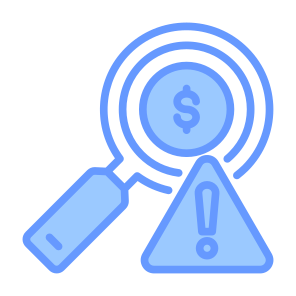 Search, Investigation, Dollar, Coin, Investigation icon