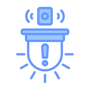 Alarm, Security, Emergency, Warning, Urgent, Sensor, Wireless icon