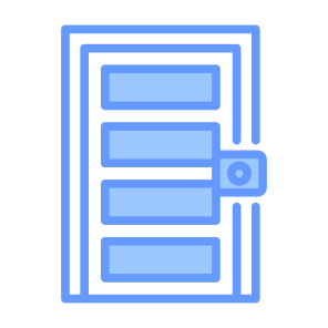 Smart Door, Door, Lock, Electronics, Smart Home, Smart Lock, Sensor icon