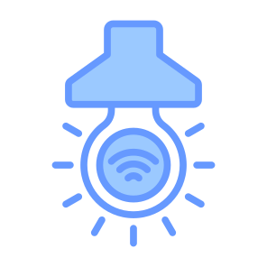 Smart Light, Technology, Light, Lamp, Sensor, Wireless,  Smart Home icon