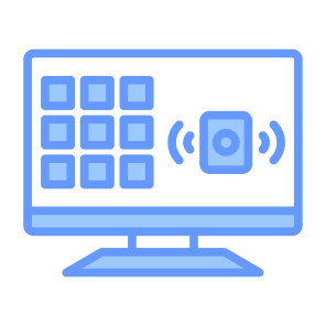 Smart Tv, Led, Television, Screen, Tv, Sensor, Wireless icon