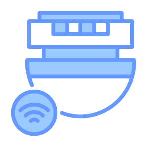 Smoke Detector, Alarm, Fire Alarm, Sensor, Fire Sensor, Wireless icon