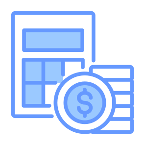 Accounts, Money, Calculation, Accounting,  Expenses icon