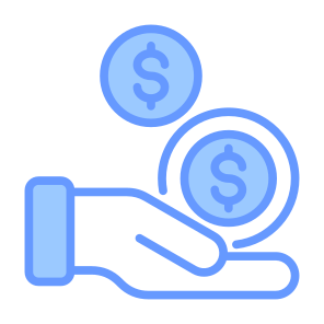 Earning, Money, Income, Growth, Salary icon