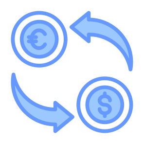 Exchange, Money, Coin, Transaction, Payment icon