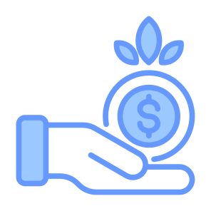 Investment, Money, Plant, Growth, Profit icon