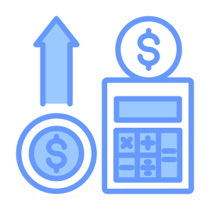 Profit, Money, Calculator, Increase, Revenue icon