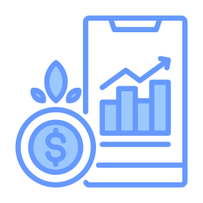 Profit, Money, Growth, Revenue, Statistics icon