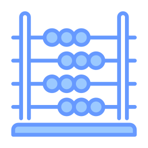 Abacus, Count, Mathematics, Education,  Calculating, Mathematical  icon