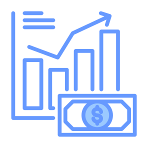 Profit, Money, Increase, Sales, Trade, Dollar, Invesment icon