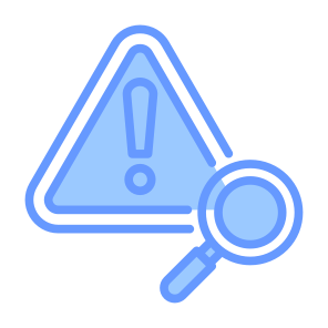 Risk, Analysis, Identify, Diagnosis, Identity, Search  icon