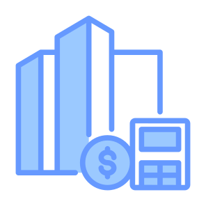 Establish, Calculator, Company, Budget,  Agency icon