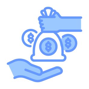 Loan, Money, Donation,  Funding, Fund, Debt icon