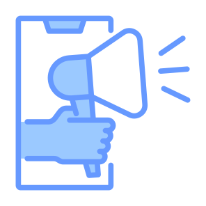 Marketing, Online Marketing, Megaphone, Campaign, Promotion icon