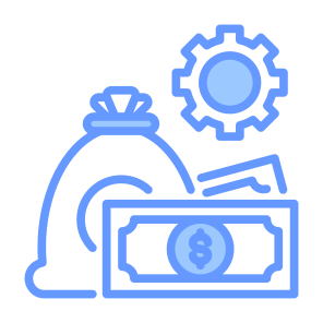 Money Management, Cash, Payment, Process, Finance icon