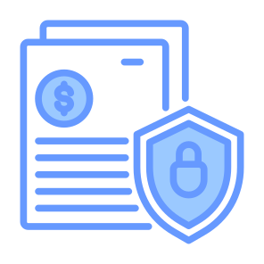 Security, Document, Secure, Invoice, Income Statement icon