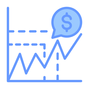Aggregate Demand, Aggregate, Line Chart, Report, Analysis, Statistics icon