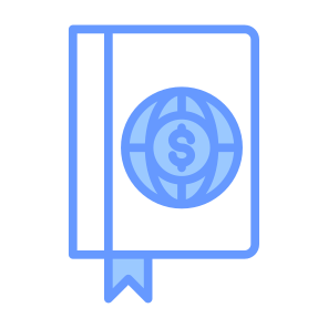 Finance Book, Finance, Book, Economics, Education, Book Money icon