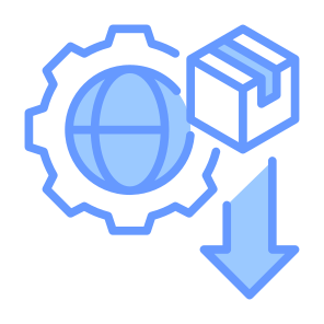 Import Product, Import, Product, Global, International, Worldwide  icon